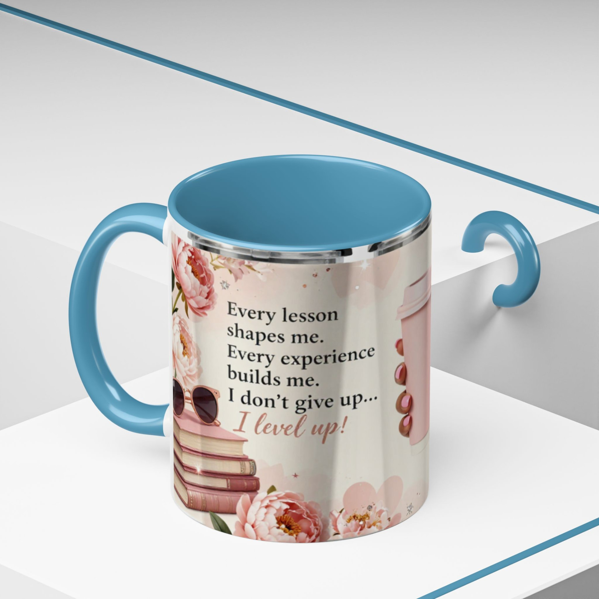 I Level Up Accent Mug