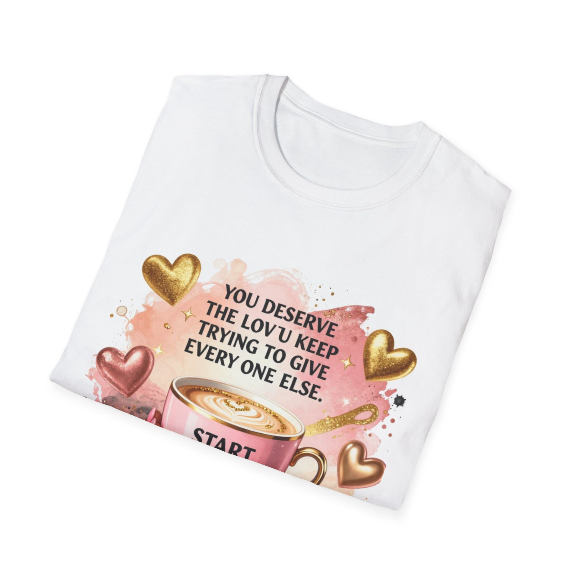 Start With You Coffee Tee