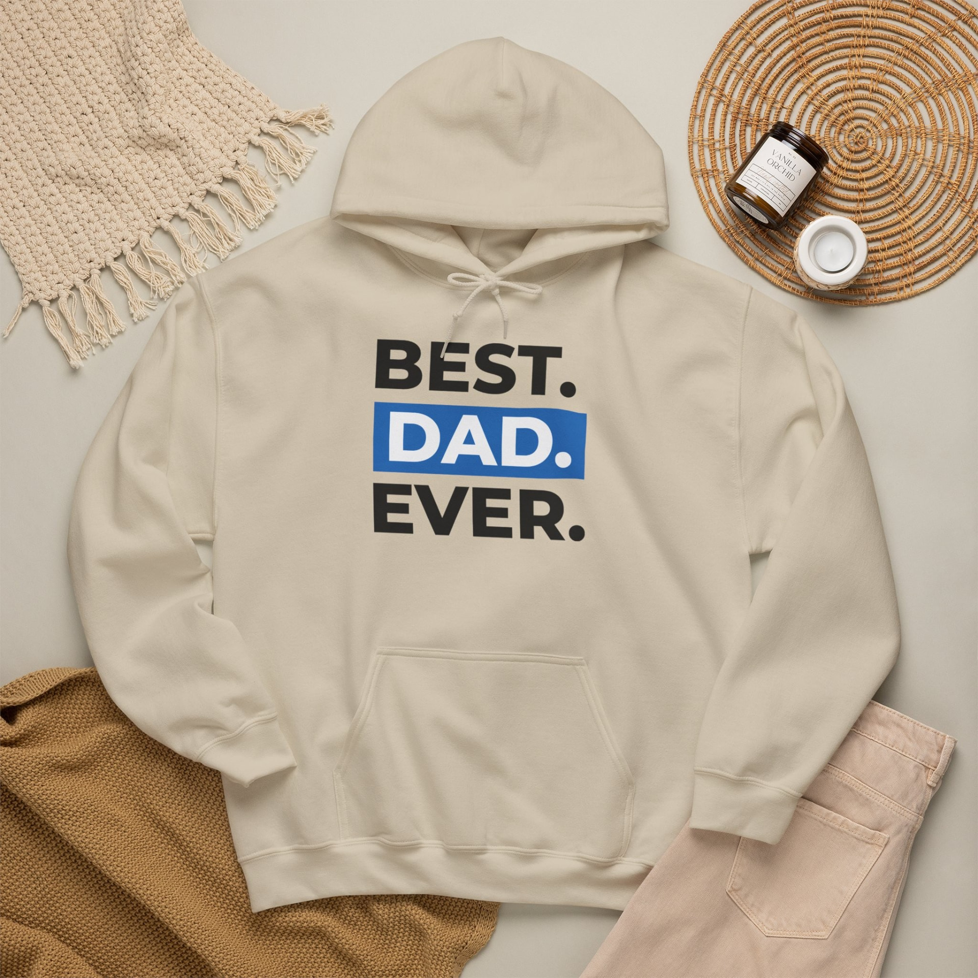 Best. Dad. Ever. Hoodie · Sand